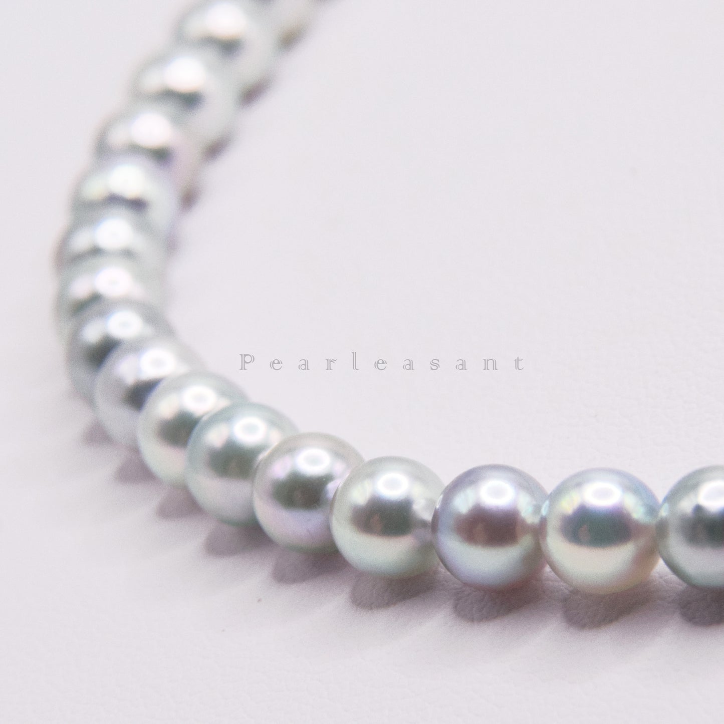 Super Rare - PSL Certified Blue Rose 5.0-5.5mm Akoya Pearl Necklace