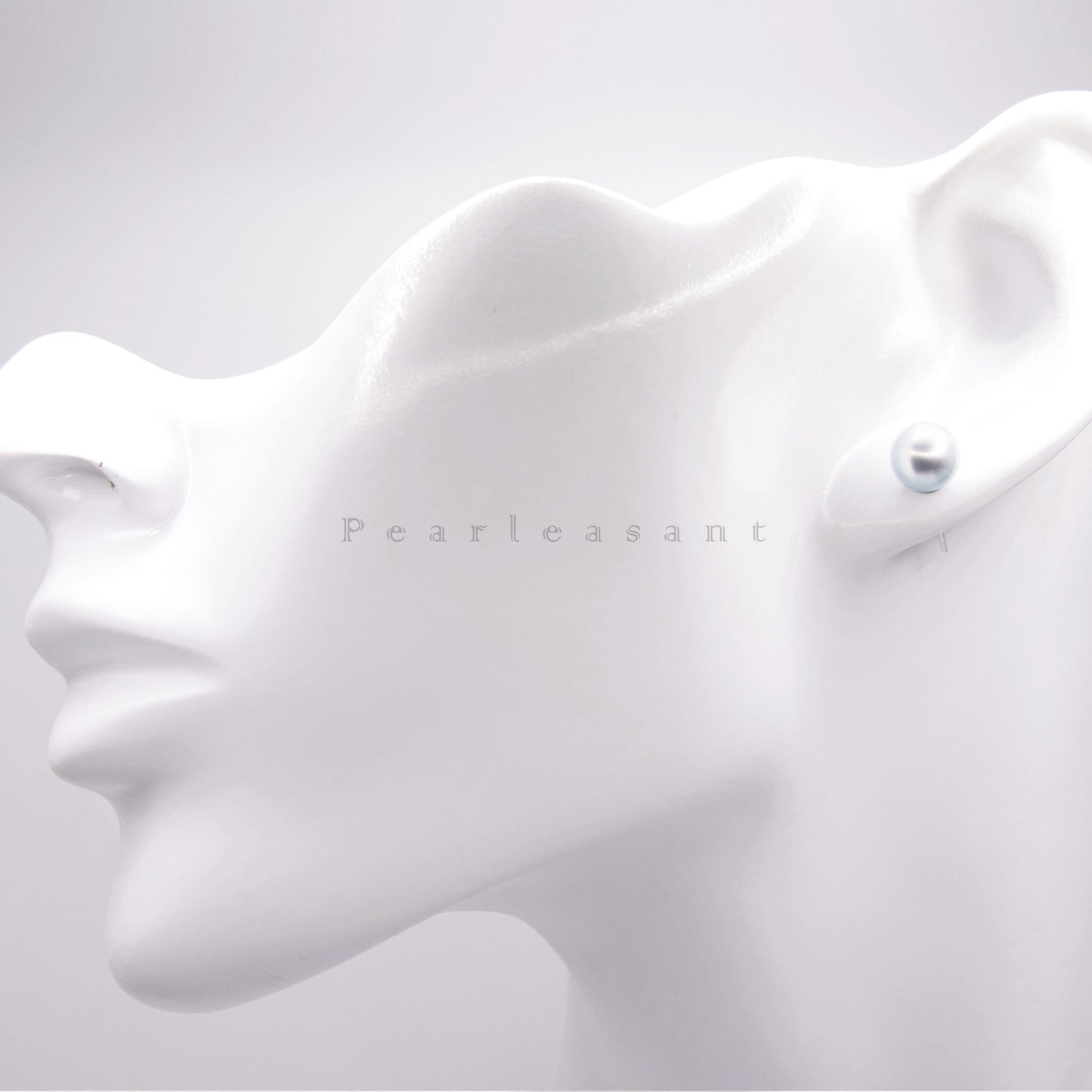 Madama PSL Certified 7.0-7.5mm Akoya Pearl Earring Studs