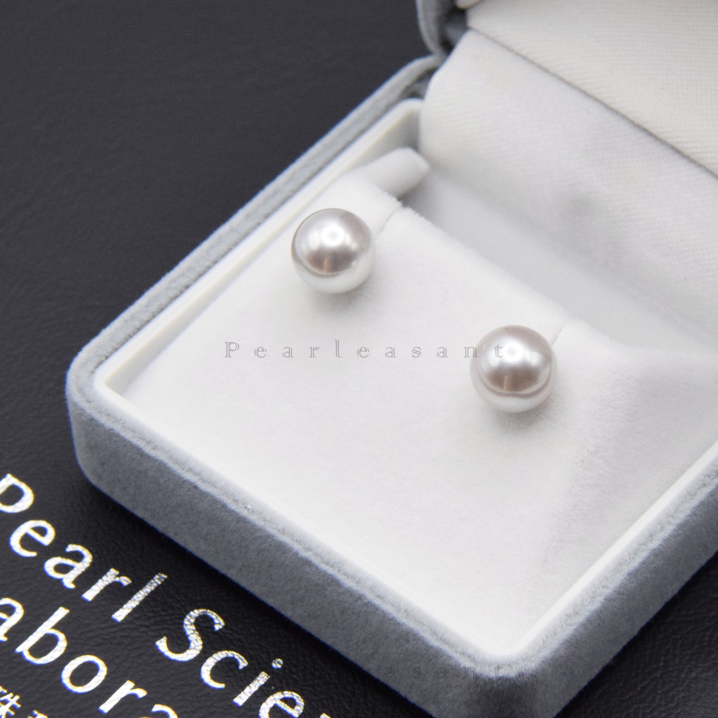 Madama PSL Certified 7.0-7.5mm Akoya Pearl Earring Studs