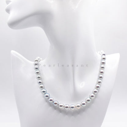 Super Rare Premium Collection - PSL Certified Madama 8.5-9.0mm Akoya Pearl Necklace