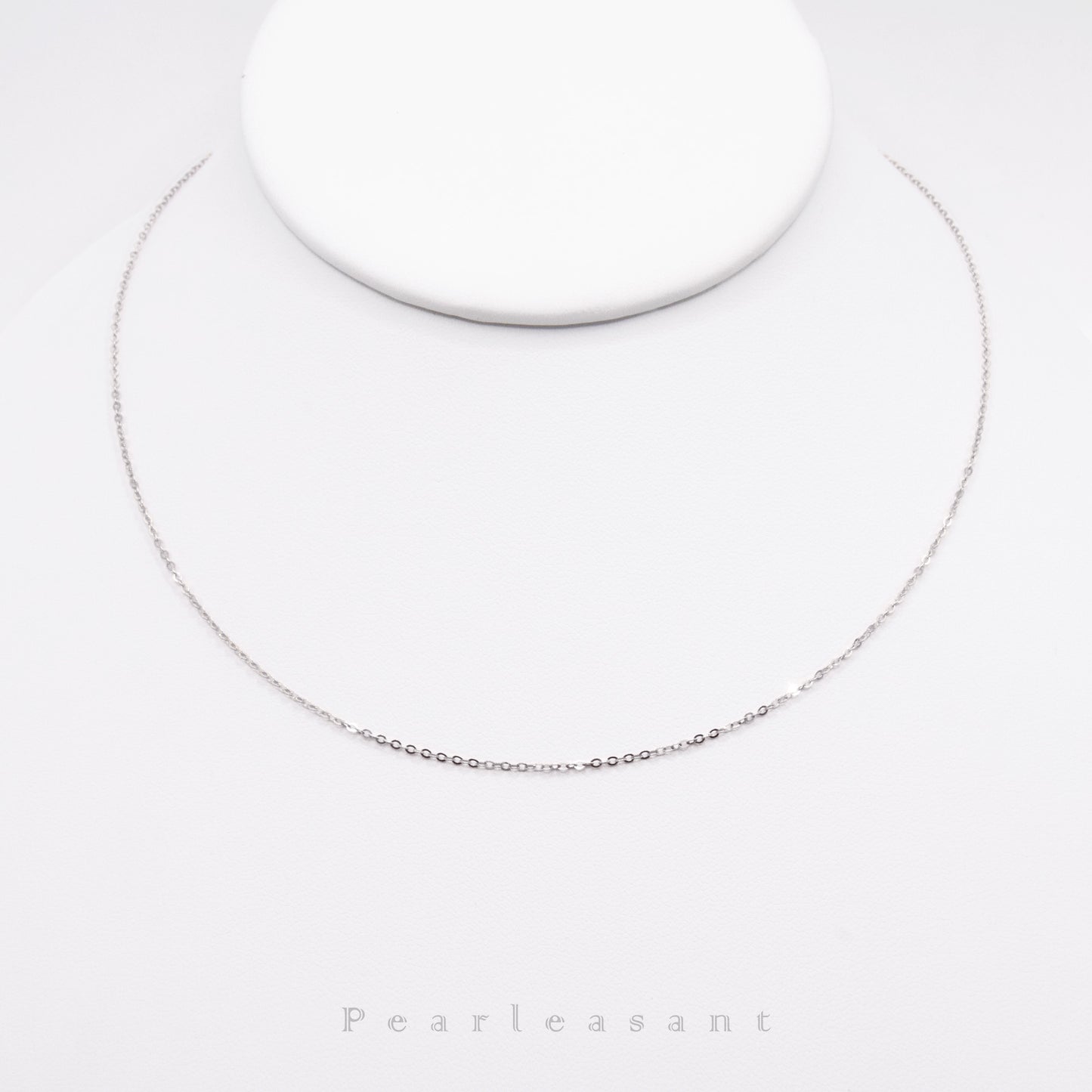 Solid 18K Gold O-shape Chain